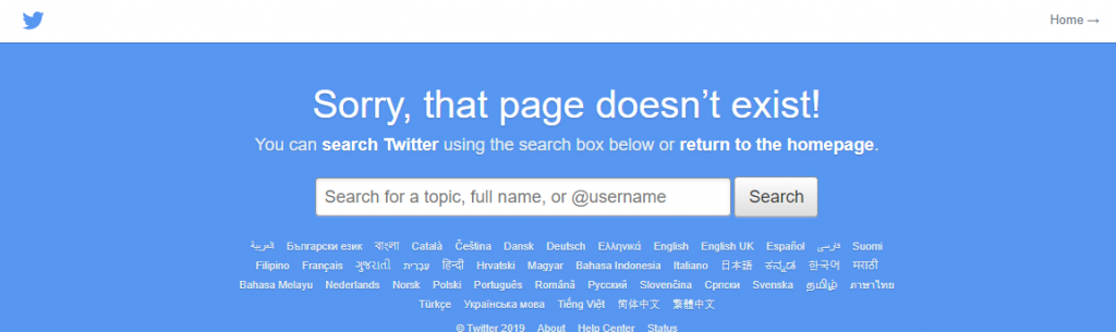 twitter 404
