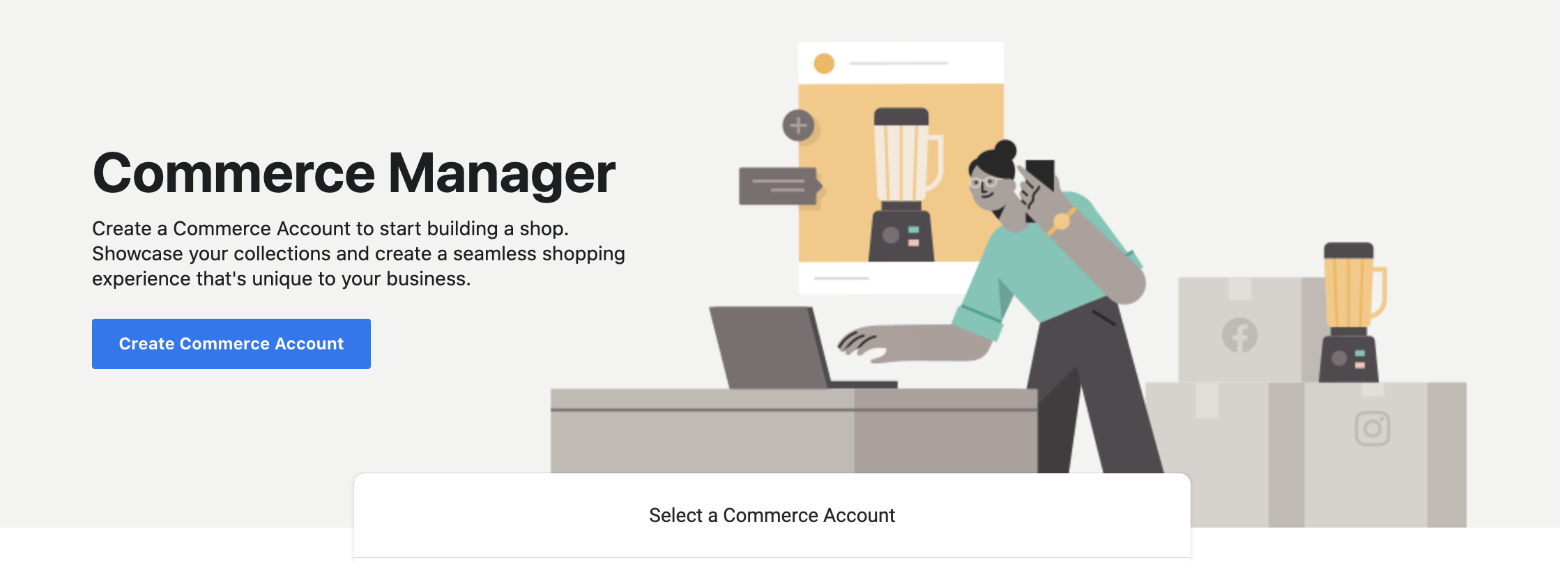 Facebook Commerce Manager Business Manager