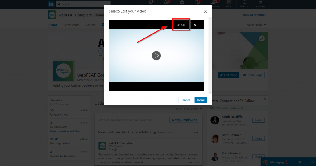 LinkedIn ADA 3