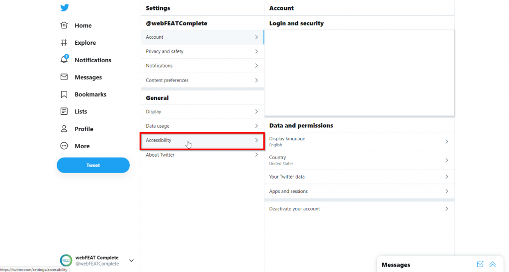 Twitter ADA 2