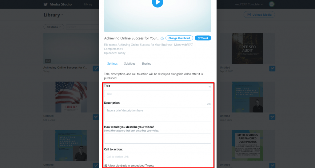 Twitter ADA 9