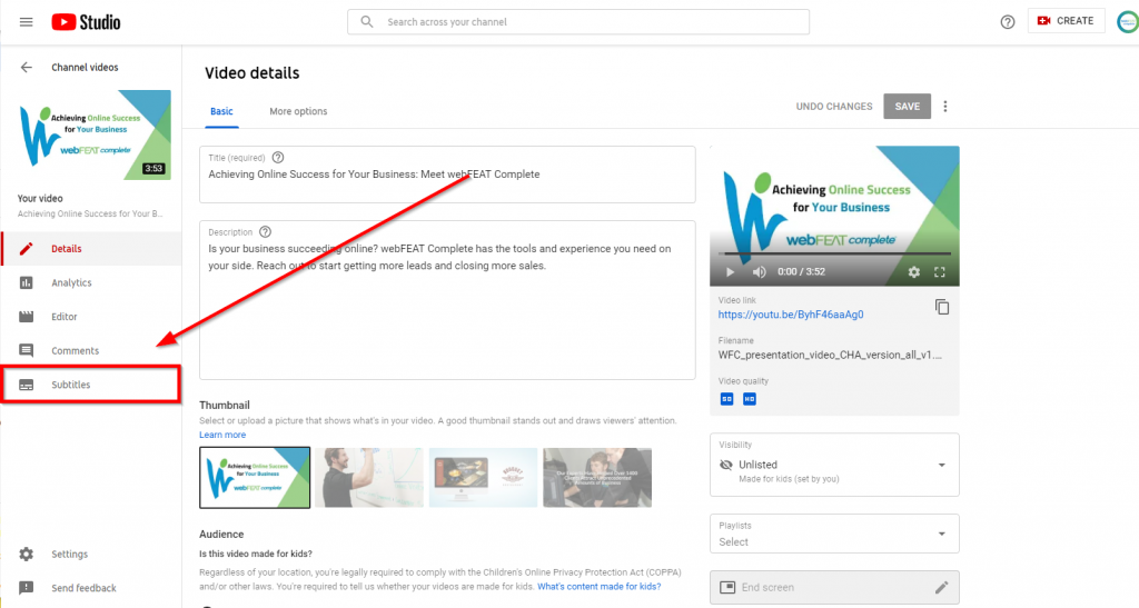 YouTube ADA 2