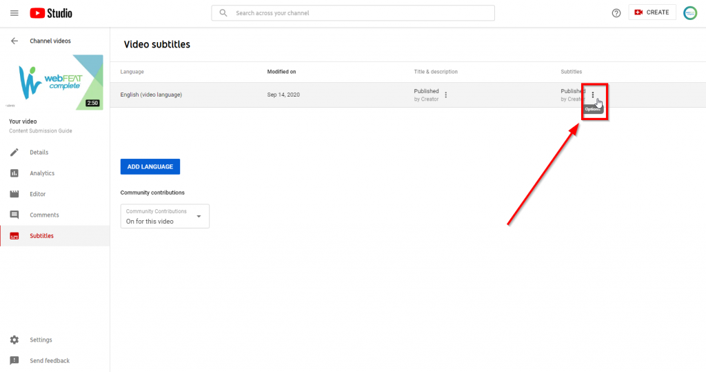 YouTube ADA 7