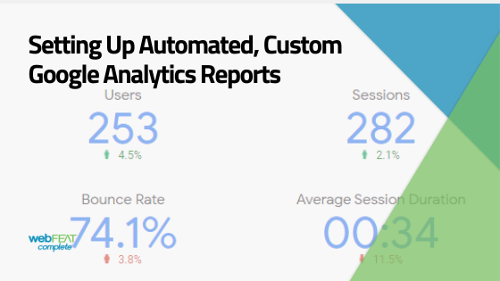 Setting Up Automated, Custom Google Analytics Reports