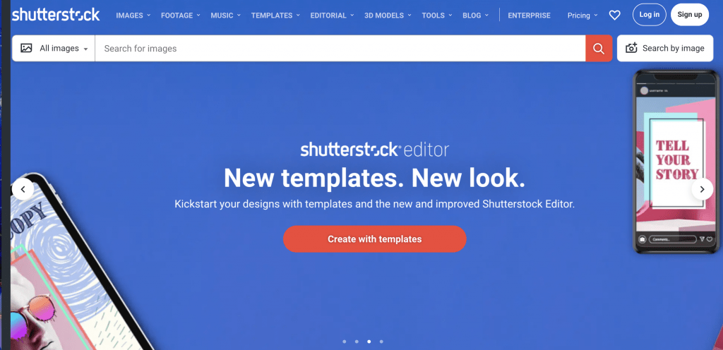 Shutterstock.com Homepage - Stock Image Website