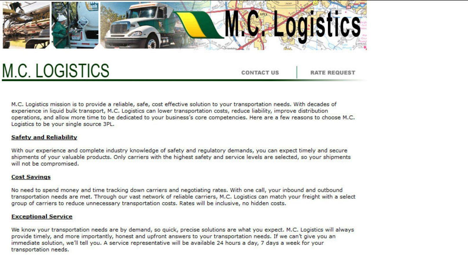 mc logistics before
