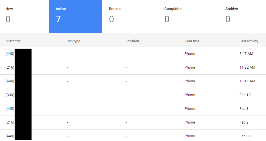 Leads-Local Service Ads-Example