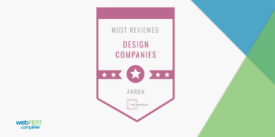 The Manifest Recognizes webFEAT Complete Among Akron’s Most Reviewed Design Agencies