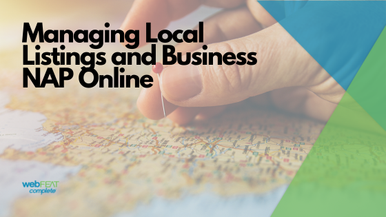 Managing Local Listings and Business NAP Online