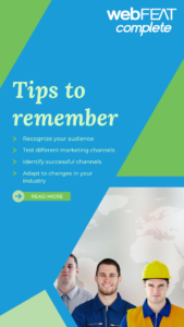 tips to remember for marketing channels
